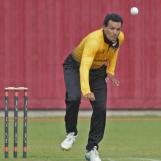 Sohail Bhatti bowling for Excelsior